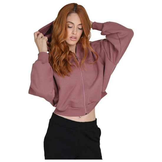 Target Γυναικεία ζακέτα Loose Crop Jacket Fleece Joyful Target Γυναικεία ζακέτα Loose Crop Jacket Fleece Joyful